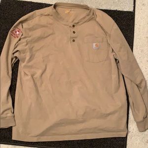 Long sleeve Carhartt shirt